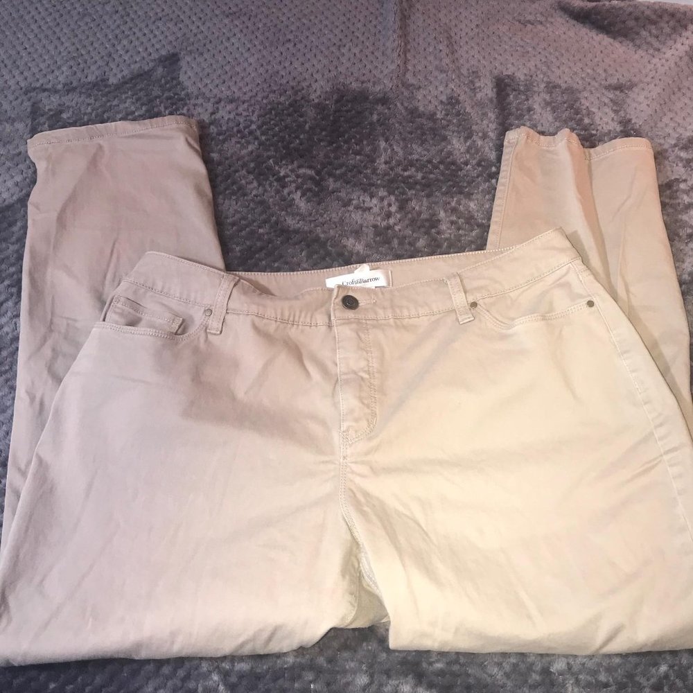 Croft & Borrow Stretch Khaki Pants - Picture 3 of 7